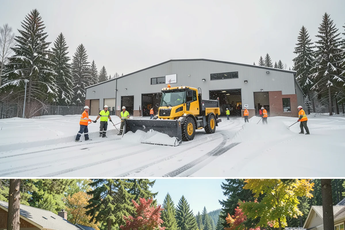 Salt Brine Pretreatment in Orting, Pierce County, WA - Salt brine pretreatment is scheduled the day before forecast frost and freezing events all winter long.