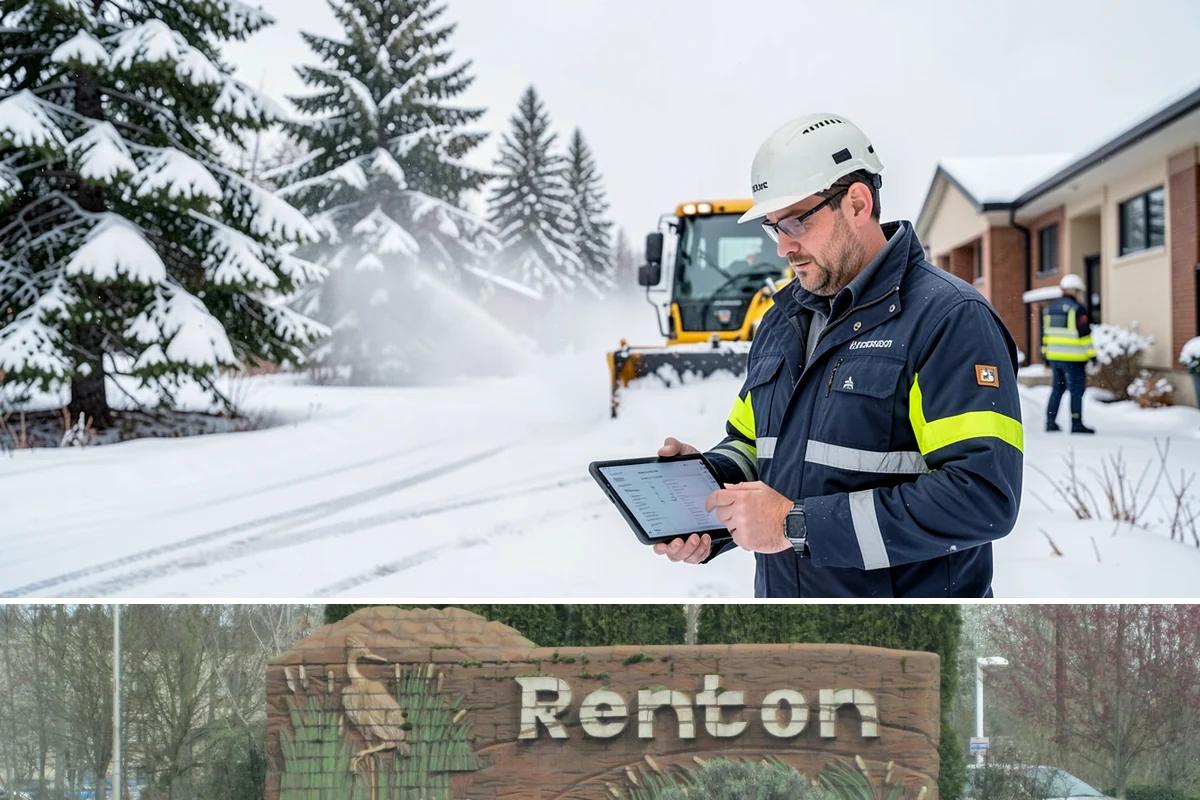 Salt Brine Pretreatment in Renton, King County, WA - Salt brine pretreatment is scheduled the day before forecast frost and freezing events all winter long.
