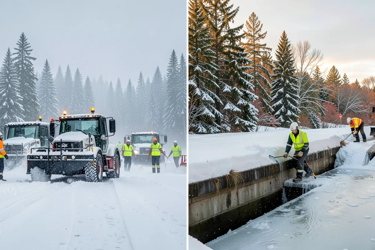 Salt Brine Pretreatment in Sedro-Woolley, Skagit County, WA - Confirm the forecast window for the incoming freeze
