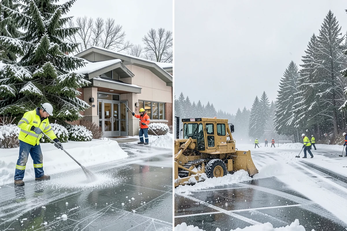 Salt Brine Pretreatment in Snoqualmie, King County, WA - Confirm the forecast window for the incoming freeze