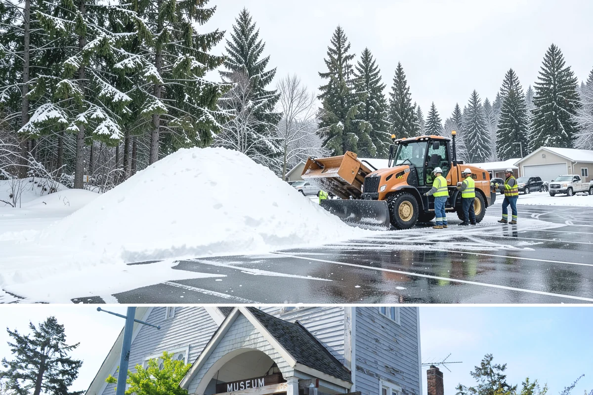 Salt Brine Pretreatment in Steilacoom, Pierce County, WA - Salt brine pretreatment is scheduled the day before forecast frost and freezing events all winter long.