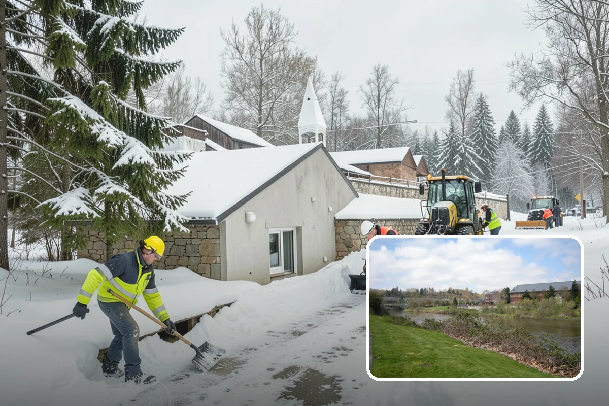 Salt Brine Pretreatment in Tukwila, King County, WA - Prevents snow and ice from bonding to the pavement