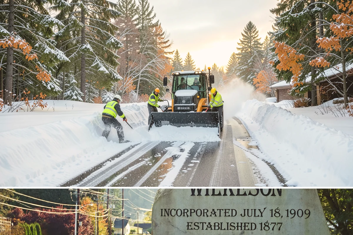 Salt Brine Pretreatment in Wilkeson, Pierce County, WA - Salt brine pretreatment is scheduled the day before forecast frost and freezing events all winter long.