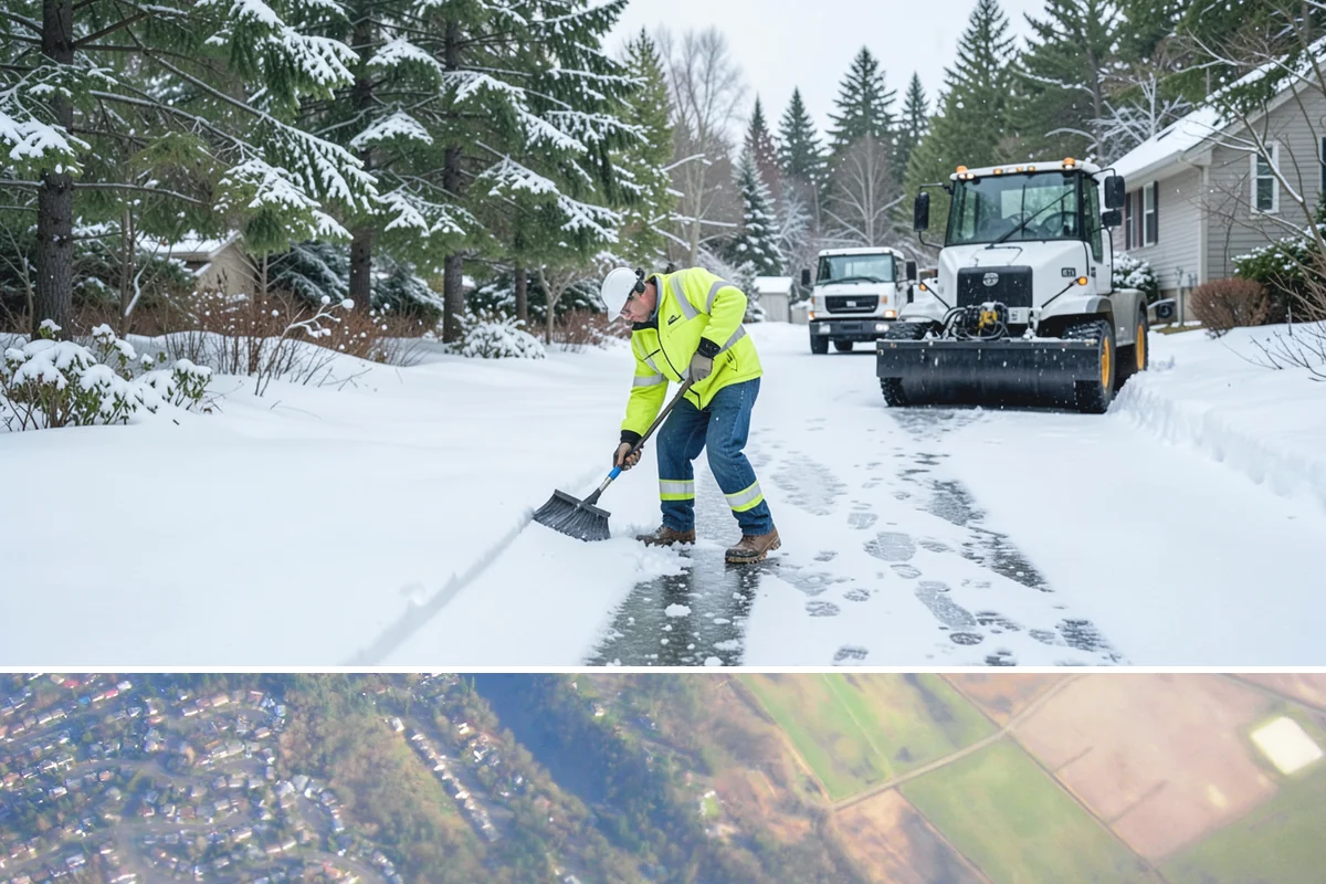 Salt Truck Service in Algona, King County, WA - Salt truck service is active throughout the freeze-thaw season from November through March across lowland commercial sites.