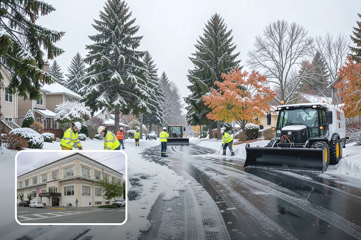 Salt Truck Service in Anacortes, Skagit County, WA - Controlled granular application across large surfaces