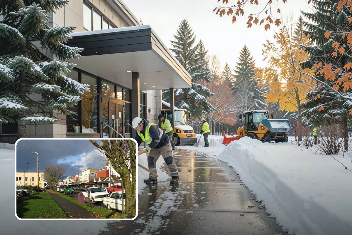 Salt Truck Service in Arlington, Snohomish County, WA - Controlled granular application across large surfaces