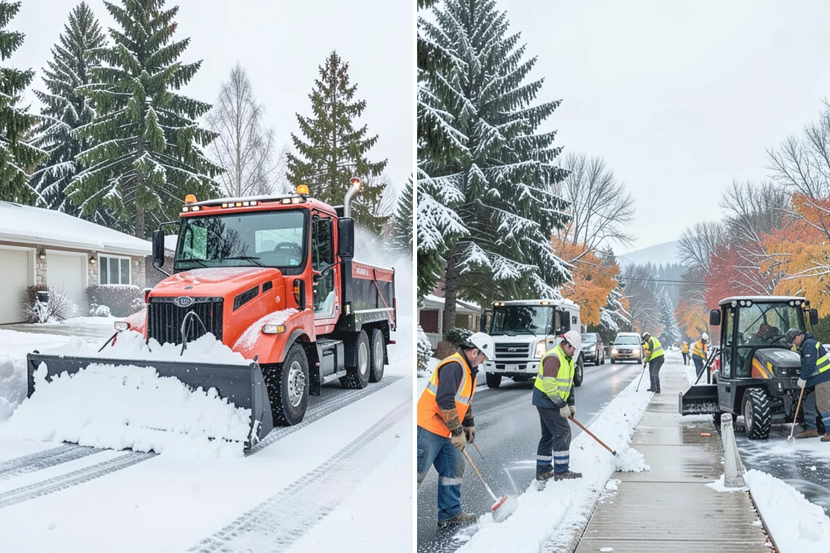 Salt Truck Service in Auburn, King County, WA - Calibrate the spreader to current temperature and ice