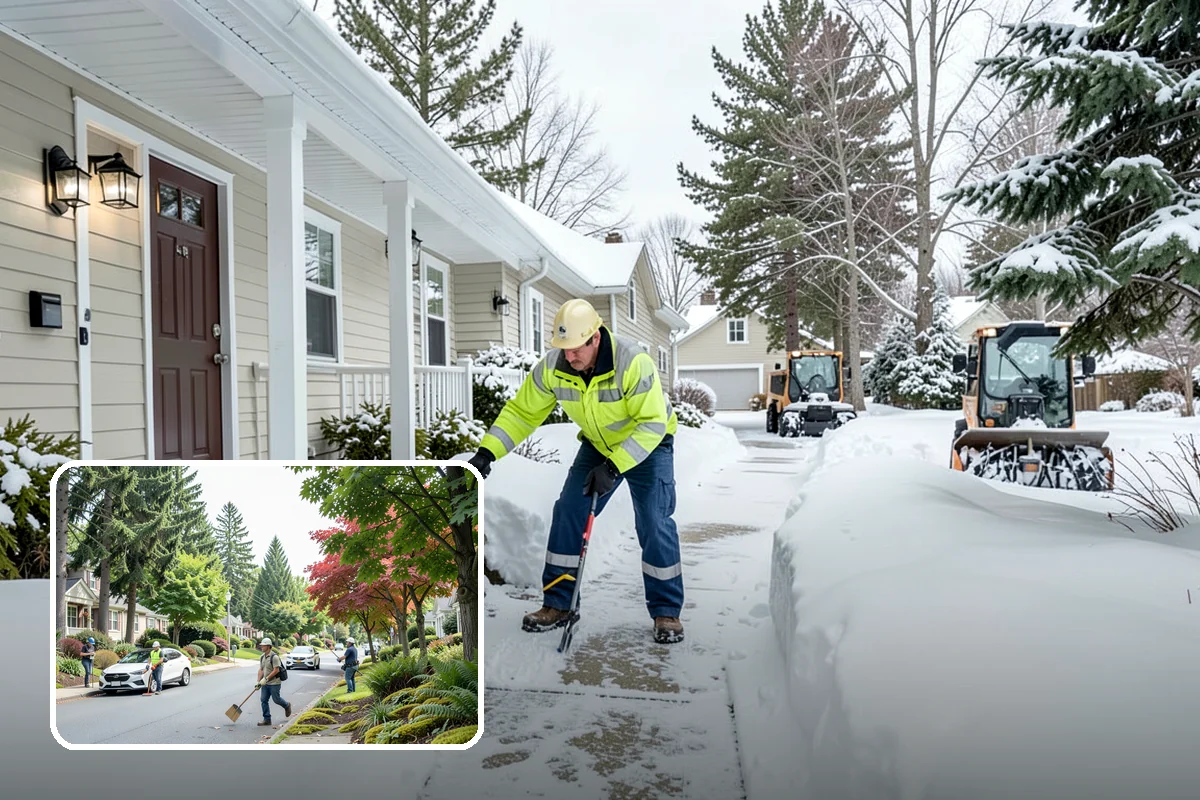 Salt Truck Service in Beaux Arts Village, King County, WA - Controlled granular application across large surfaces