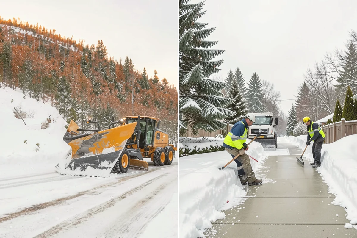Salt Truck Service in Bellevue, King County, WA - Calibrate the spreader to current temperature and ice