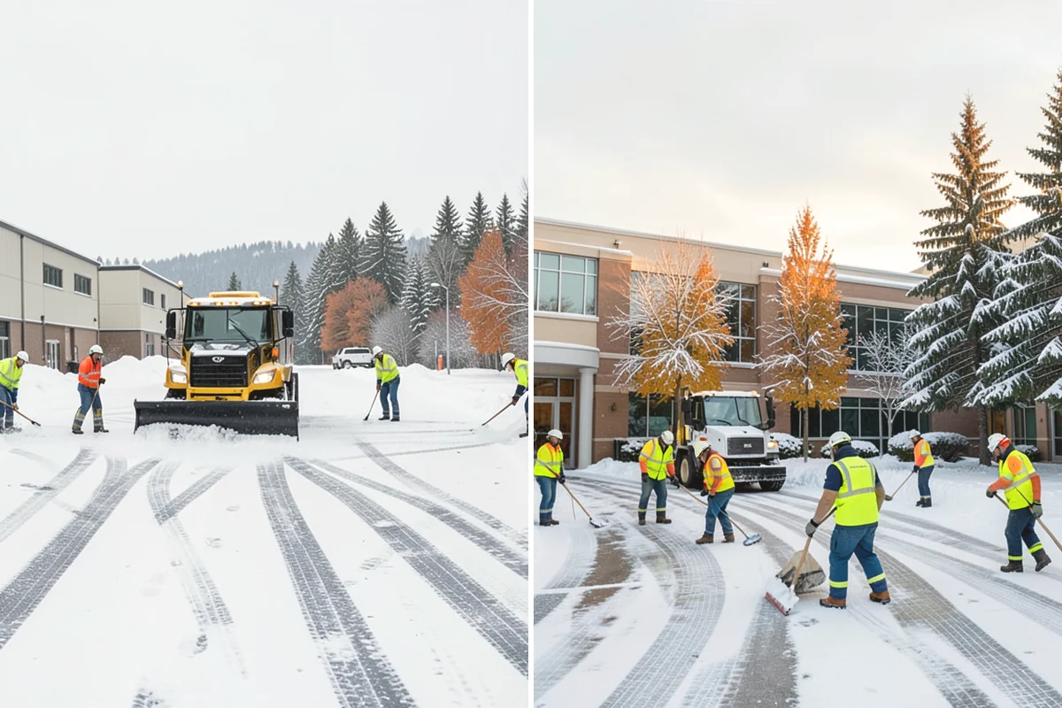 Salt Truck Service in Black Diamond, King County, WA - Calibrate the spreader to current temperature and ice
