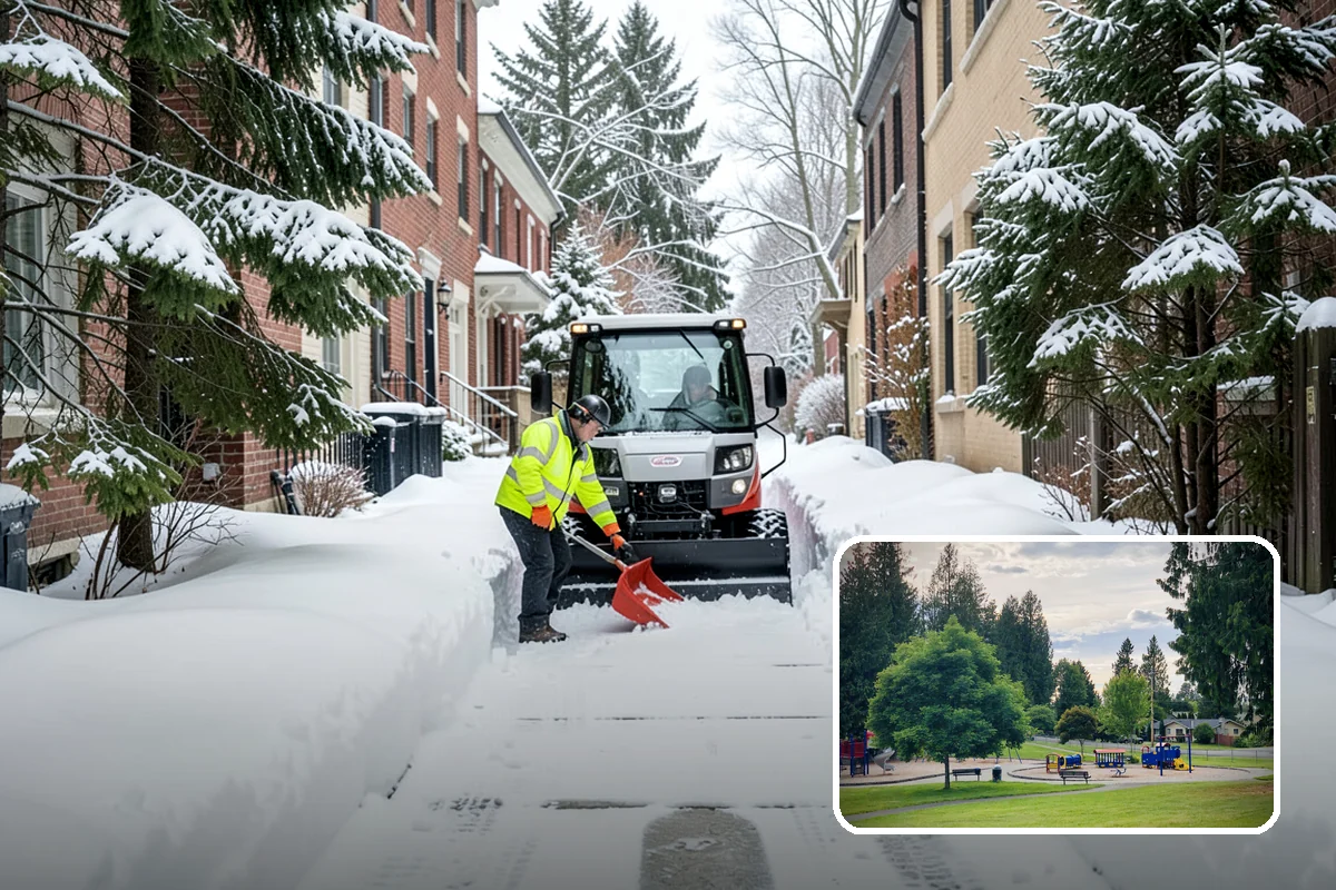 Salt Truck Service in Bonney Lake, Pierce County, WA - Controlled granular application across large surfaces