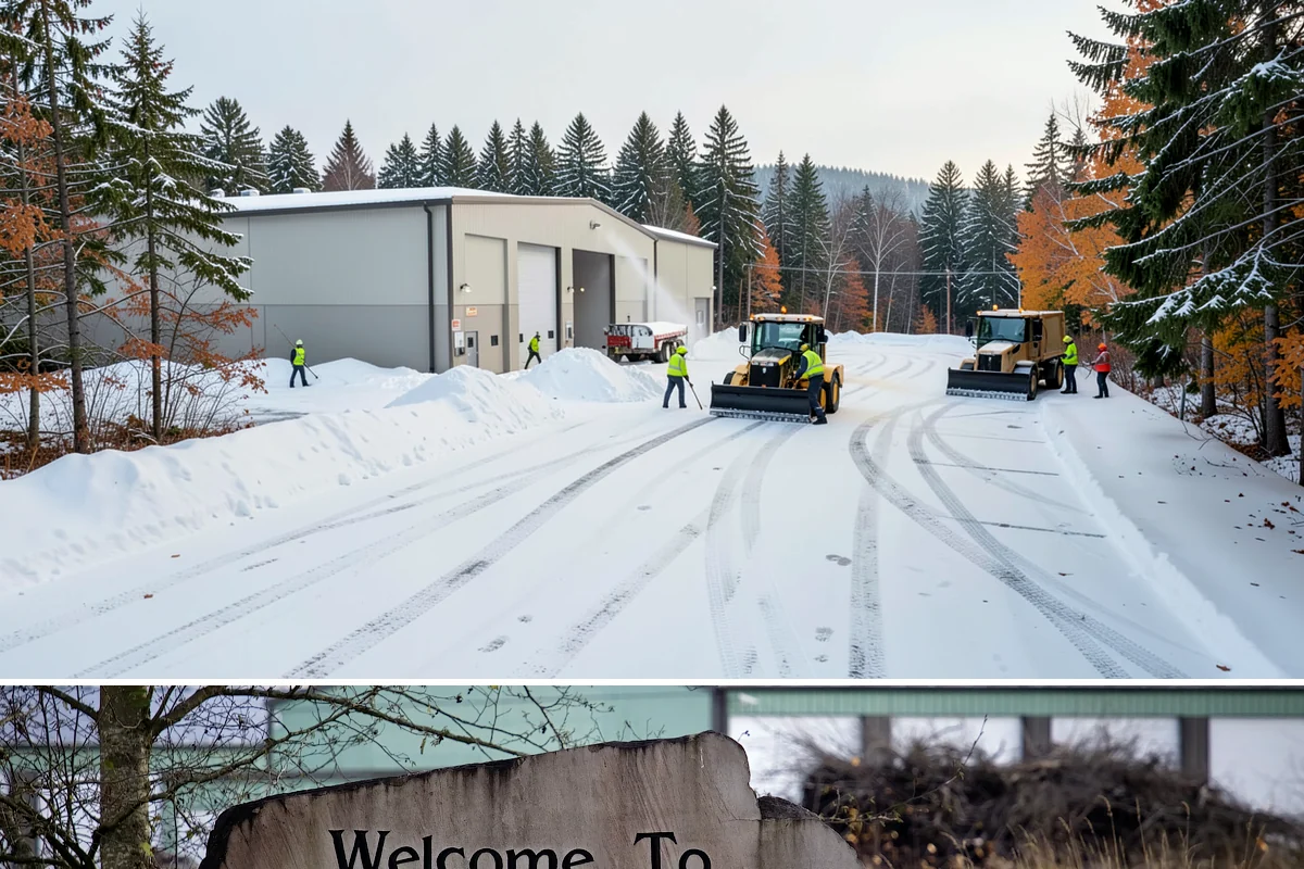 Salt Truck Service in Buckley, Pierce County, WA - Salt truck service is active throughout the freeze-thaw season from November through March across lowland commercial sites.