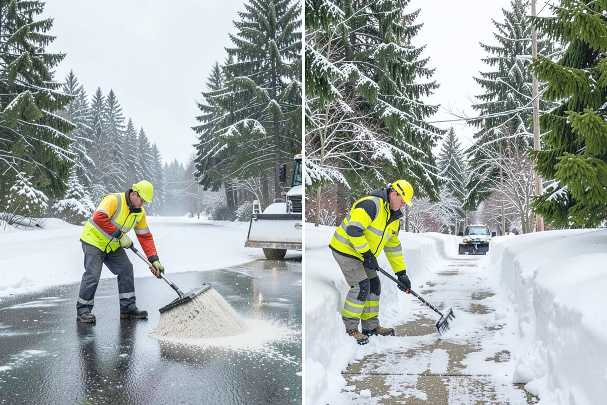 Salt Truck Service in Coupeville, Island County, WA - Calibrate the spreader to current temperature and ice