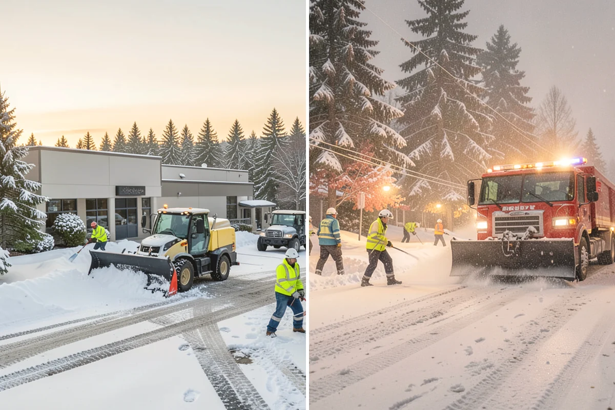 Salt Truck Service in Covington, King County, WA - Calibrate the spreader to current temperature and ice