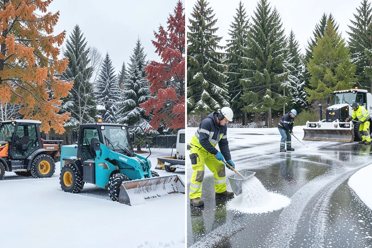 Salt Truck Service in Darrington, Snohomish County, WA - Calibrate the spreader to current temperature and ice