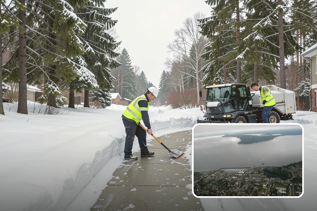 Salt Truck Service in Des Moines, King County, WA - Controlled granular application across large surfaces