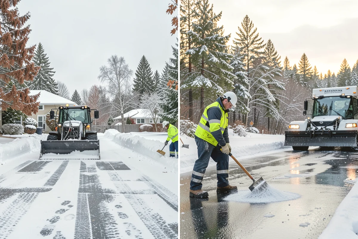 Salt Truck Service in Edgewood, Pierce County, WA - Calibrate the spreader to current temperature and ice