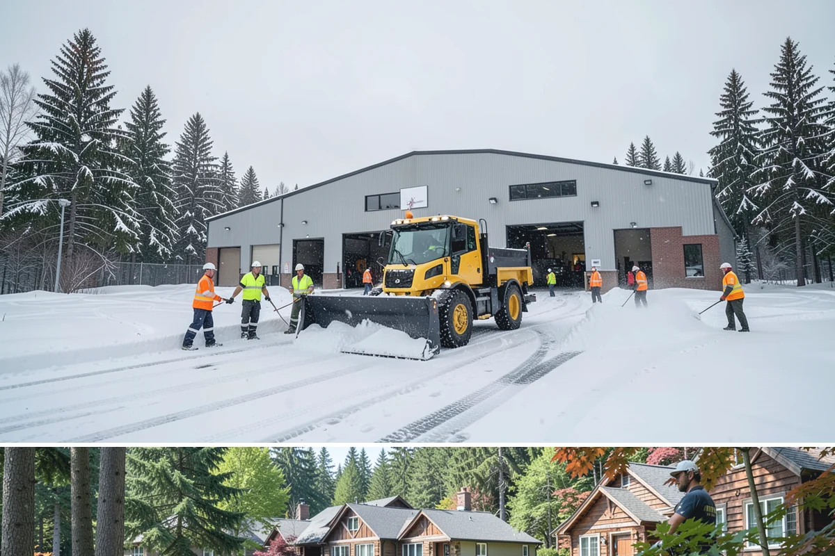 Salt Truck Service in Edgewood, Pierce County, WA - Salt truck service is active throughout the freeze-thaw season from November through March across lowland commercial sites.
