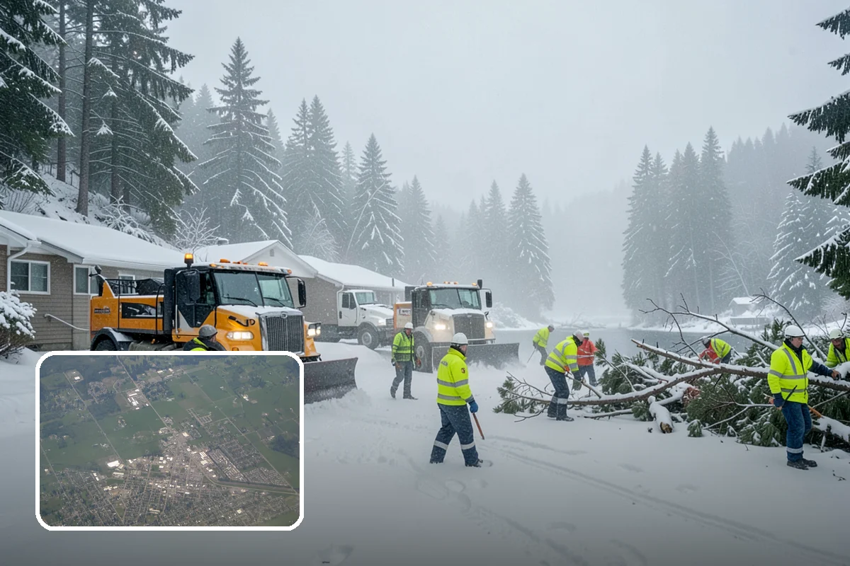Salt Truck Service in Enumclaw, King County, WA - Controlled granular application across large surfaces
