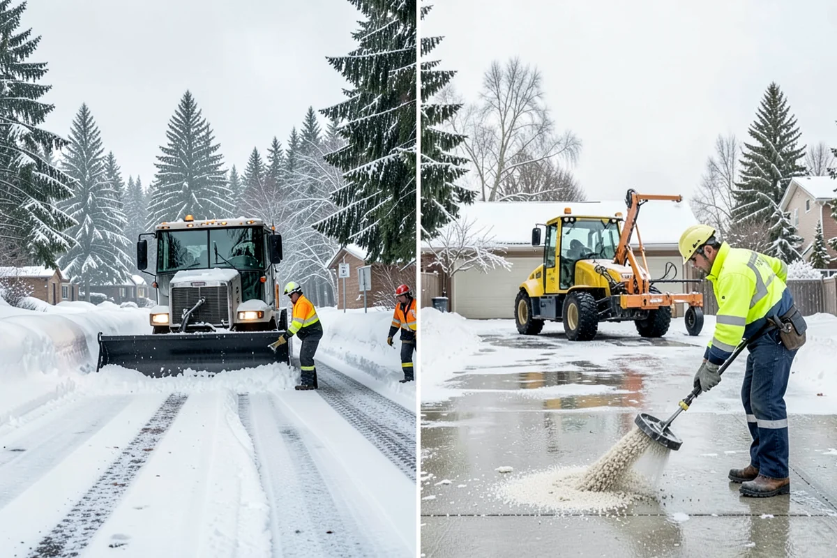 Salt Truck Service in Enumclaw, King County, WA - Calibrate the spreader to current temperature and ice