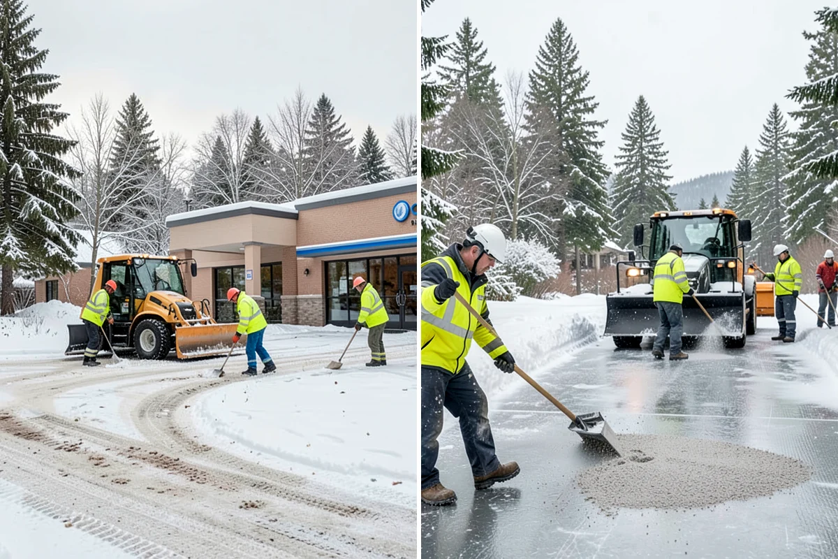 Salt Truck Service in Everett, Snohomish County, WA - Calibrate the spreader to current temperature and ice
