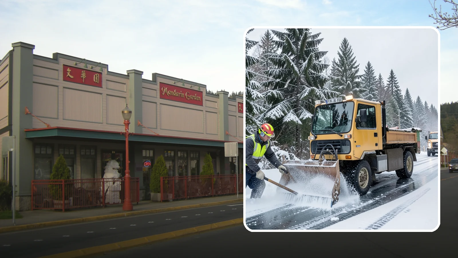 Salt Truck Service in Issaquah, King County, WA - Our salt trucks spread granular deicer across lots and roads to melt ice and restore traction.