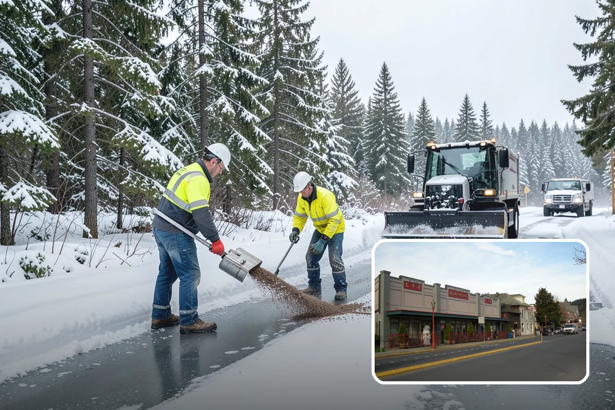 Salt Truck Service in Issaquah, King County, WA - Controlled granular application across large surfaces