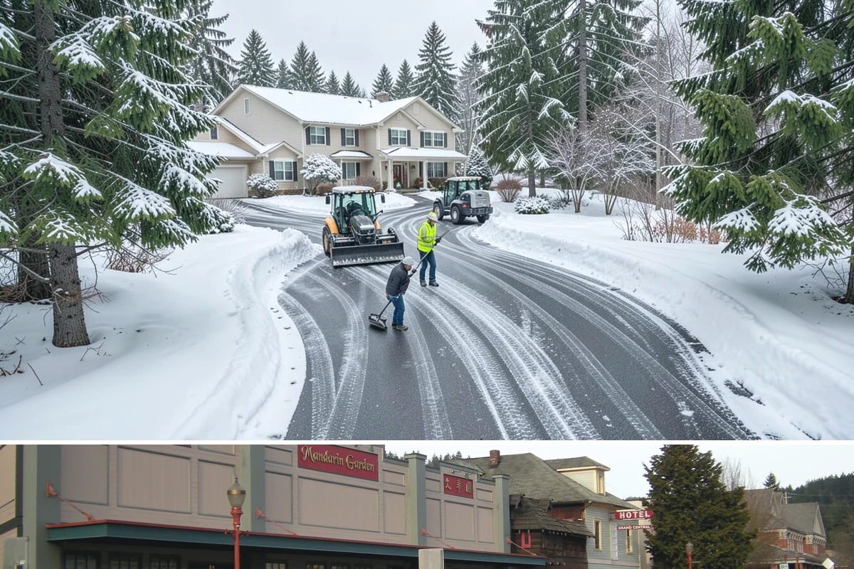 Salt Truck Service in Issaquah, King County, WA - Salt truck service is active throughout the freeze-thaw season from November through March across lowland commercial sites.