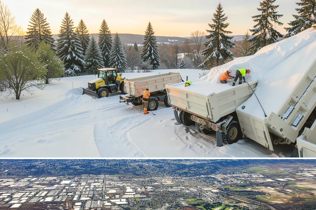 Salt Truck Service in Kent, King County, WA - Salt truck service is active throughout the freeze-thaw season from November through March across lowland commercial sites.