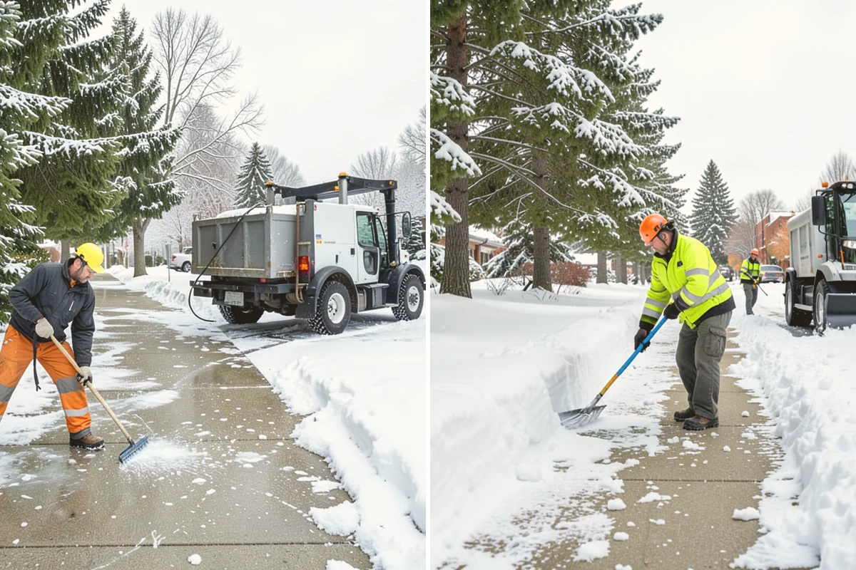 Salt Truck Service in Kirkland, King County, WA - Calibrate the spreader to current temperature and ice