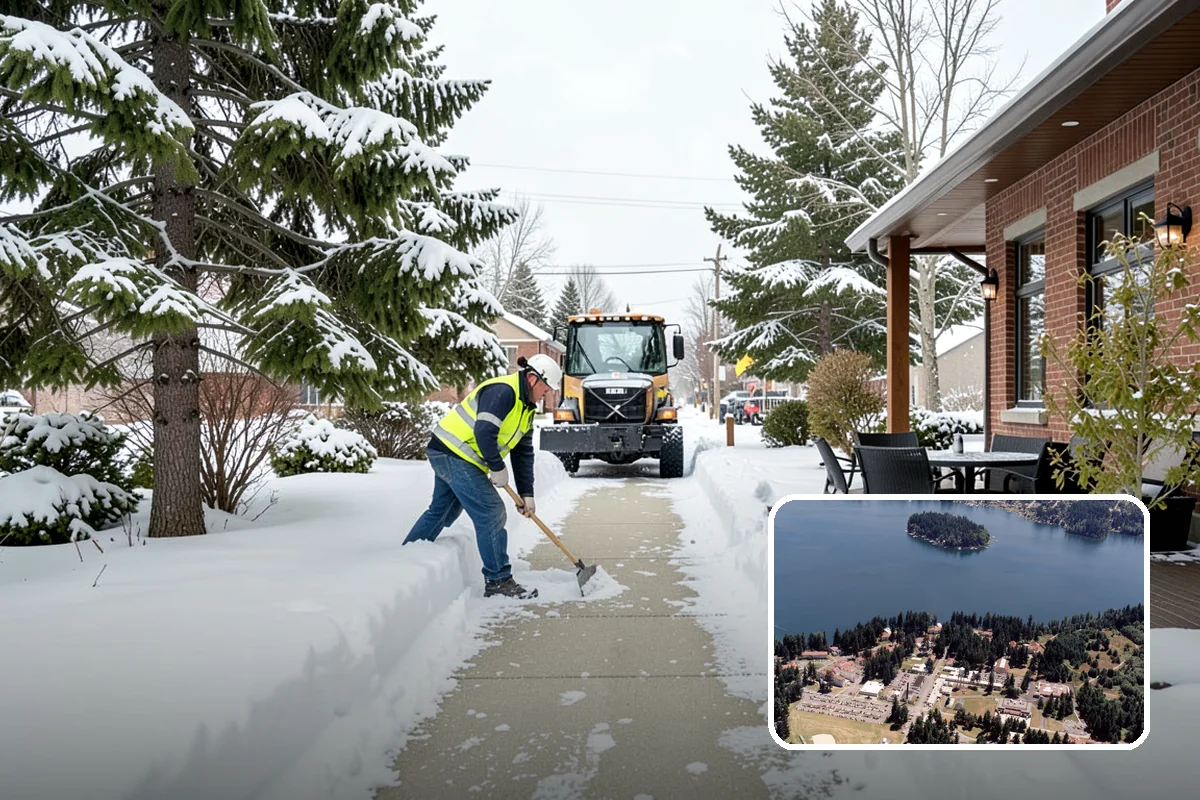 Salt Truck Service in Lakewood, Pierce County, WA - Controlled granular application across large surfaces