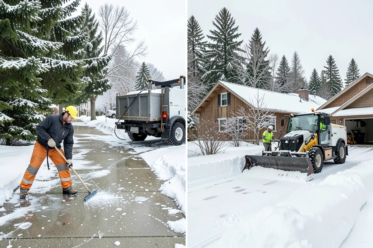 Salt Truck Service in Lakewood, Pierce County, WA - Calibrate the spreader to current temperature and ice