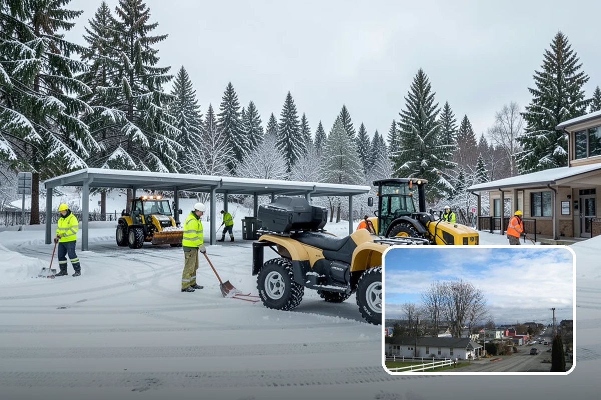 Salt Truck Service in Langley, Island County, WA - Controlled granular application across large surfaces
