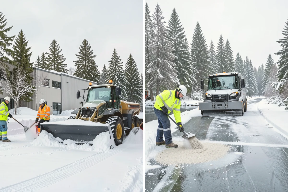 Salt Truck Service in Langley, Island County, WA - Calibrate the spreader to current temperature and ice