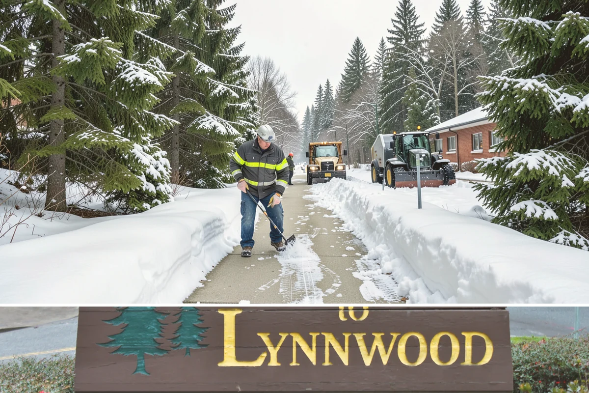 Salt Truck Service in Lynnwood, Snohomish County, WA - Salt truck service is active throughout the freeze-thaw season from November through March across lowland commercial sites.