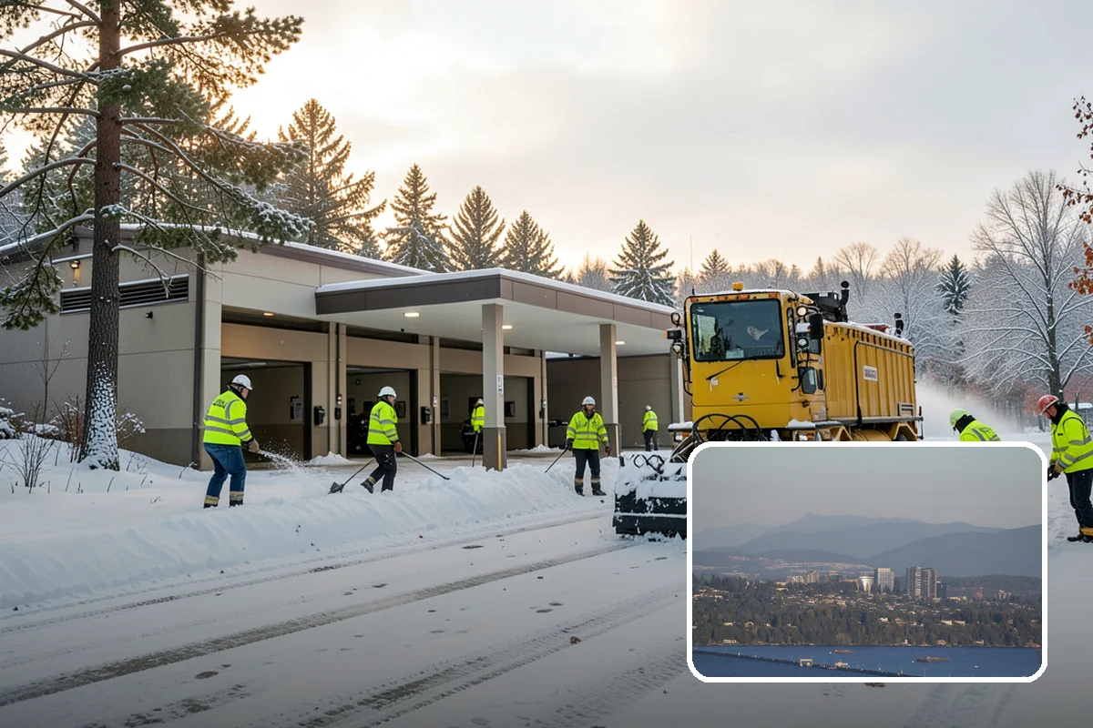 Salt Truck Service in Medina, King County, WA - Controlled granular application across large surfaces