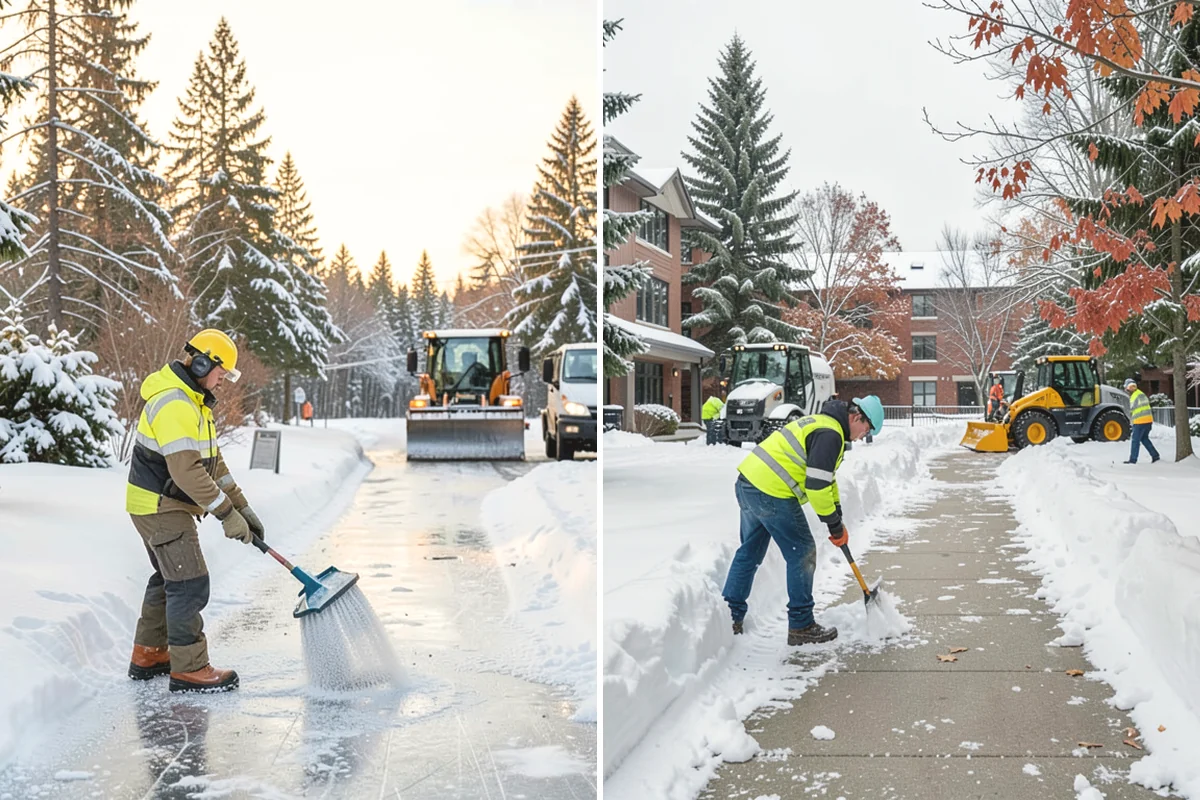 Salt Truck Service in Mill Creek, Snohomish County, WA - Calibrate the spreader to current temperature and ice