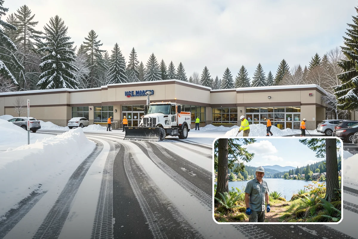 Salt Truck Service in Milton, King County, WA - Controlled granular application across large surfaces