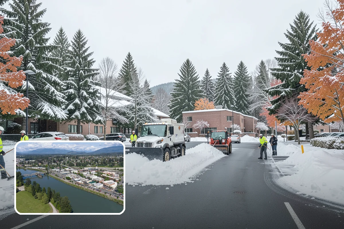 Salt Truck Service in Mount Vernon, Skagit County, WA - Controlled granular application across large surfaces