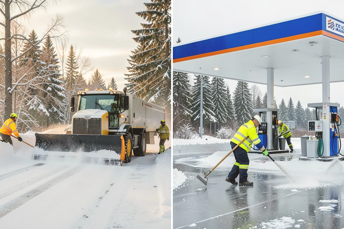 Salt Truck Service in Orting, Pierce County, WA - Calibrate the spreader to current temperature and ice