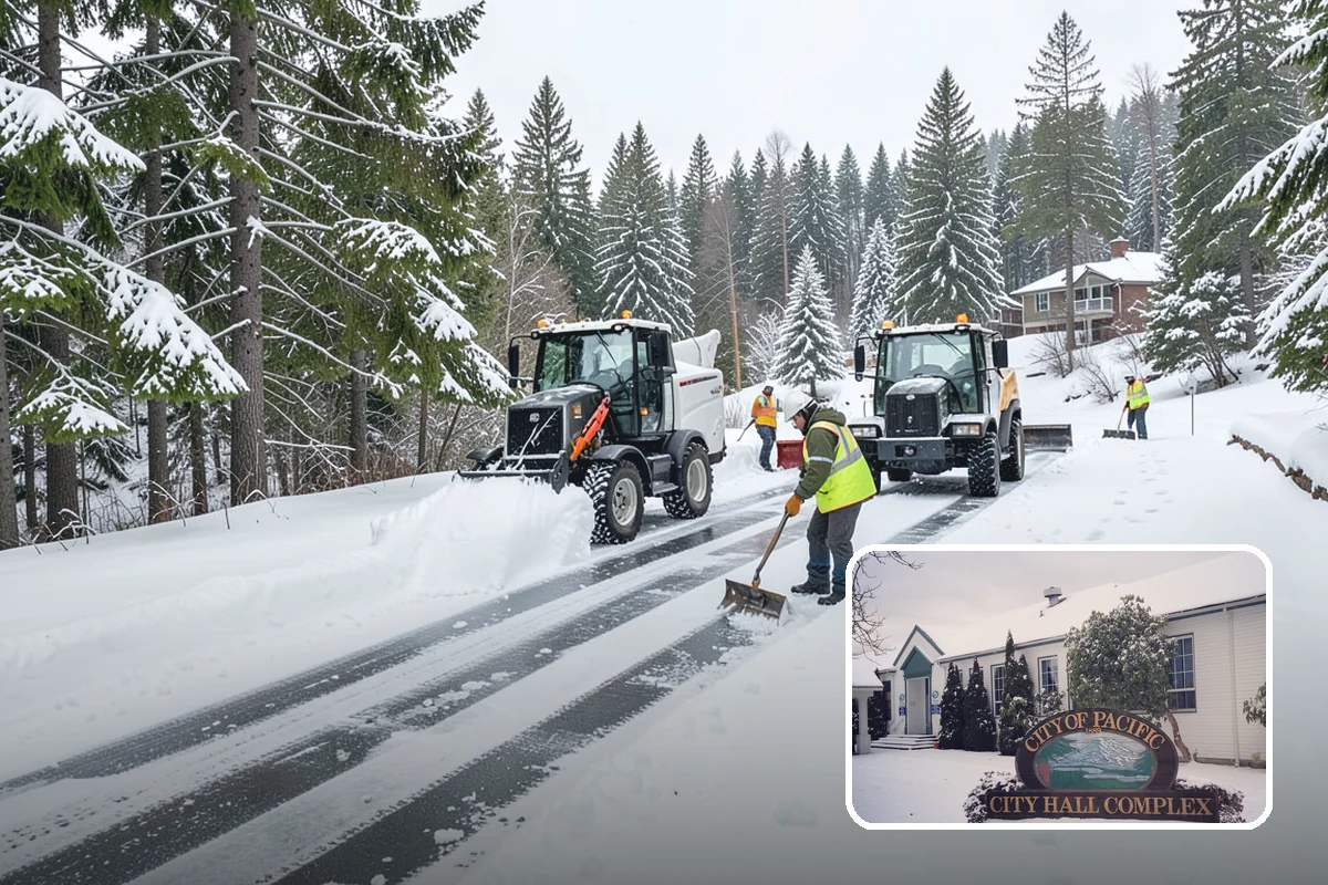 Salt Truck Service in Pacific, King County, WA - Controlled granular application across large surfaces