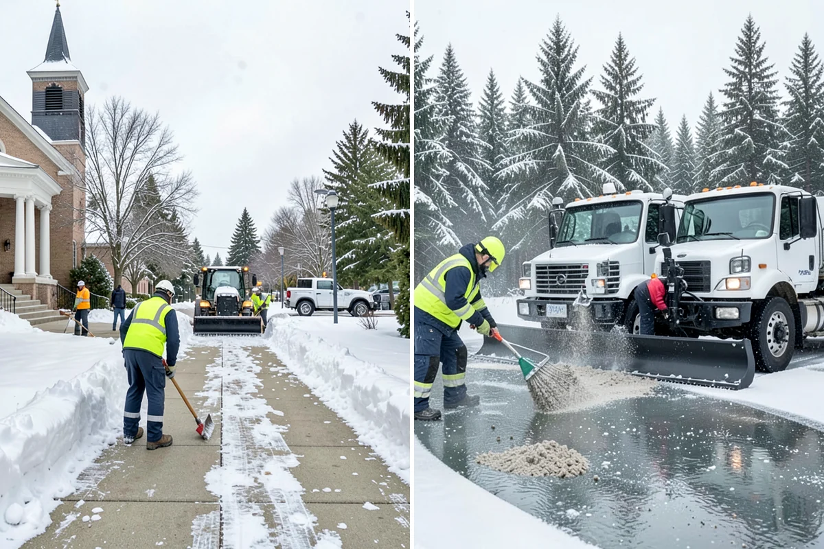 Salt Truck Service in Pacific, King County, WA - Calibrate the spreader to current temperature and ice