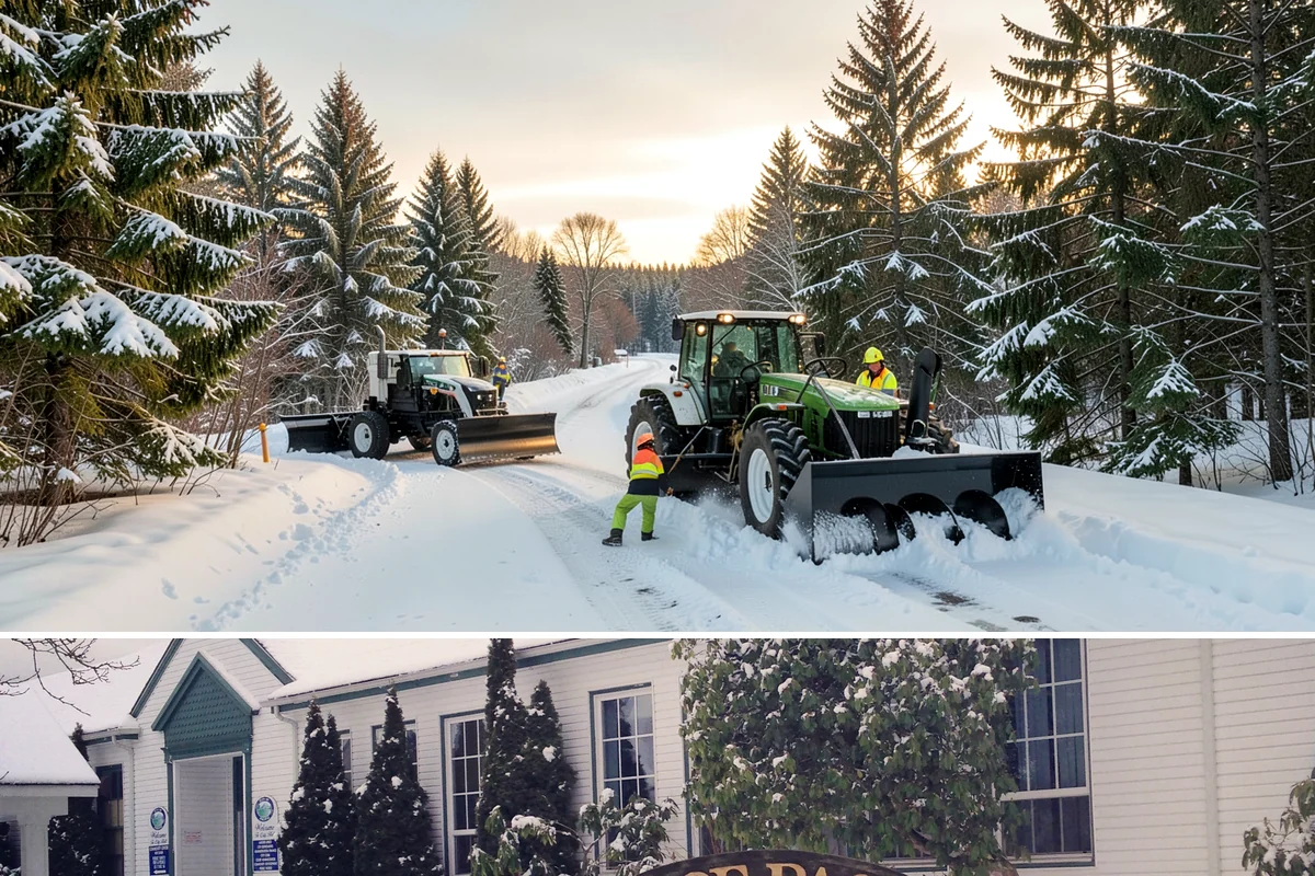 Salt Truck Service in Pacific, King County, WA - Salt truck service is active throughout the freeze-thaw season from November through March across lowland commercial sites.