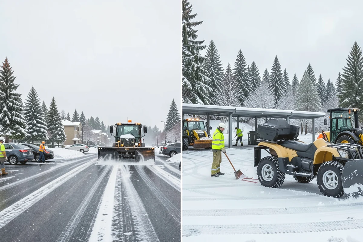 Salt Truck Service in Ruston, Pierce County, WA - Calibrate the spreader to current temperature and ice