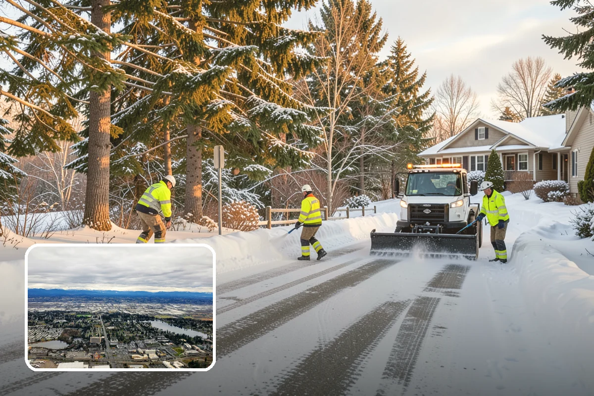 Salt Truck Service in SeaTac, King County, WA - Controlled granular application across large surfaces