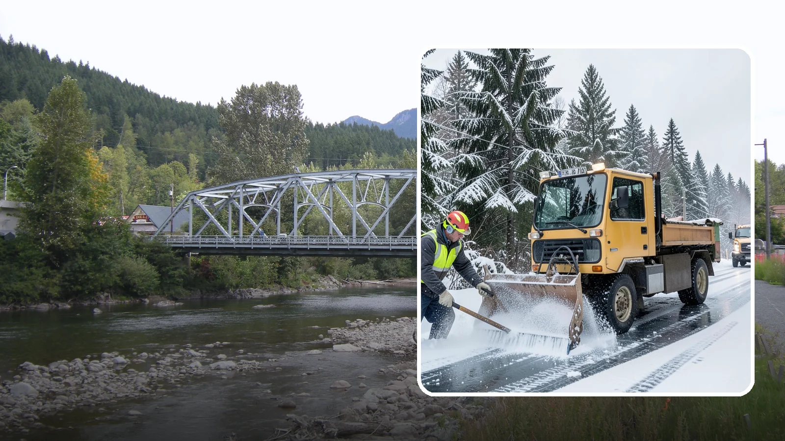 Salt Truck Service in Skykomish, King County, WA - Our salt trucks spread granular deicer across lots and roads to melt ice and restore traction.