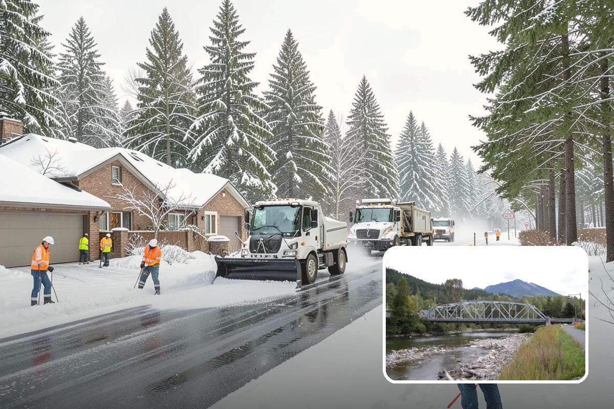 Salt Truck Service in Skykomish, King County, WA - Controlled granular application across large surfaces