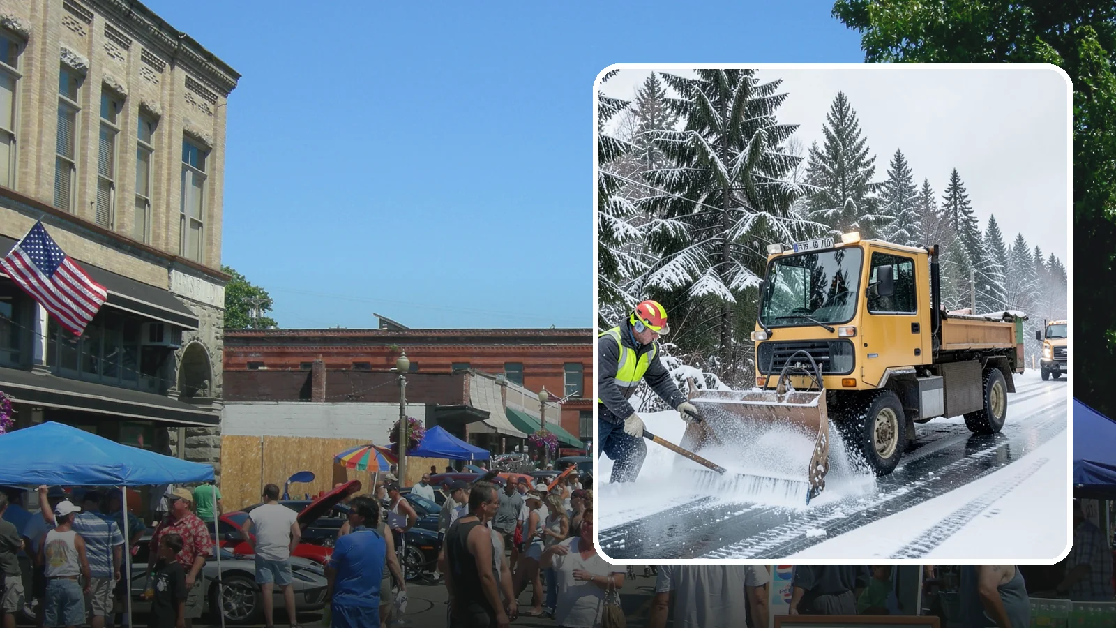 Salt Truck Service in Snohomish, Snohomish County, WA - Our salt trucks spread granular deicer across lots and roads to melt ice and restore traction.