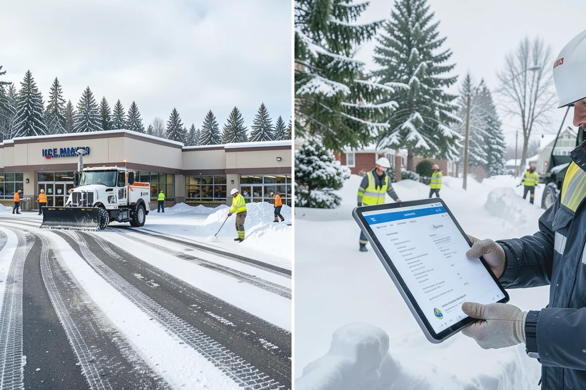 Salt Truck Service in South Prairie, Pierce County, WA - Calibrate the spreader to current temperature and ice