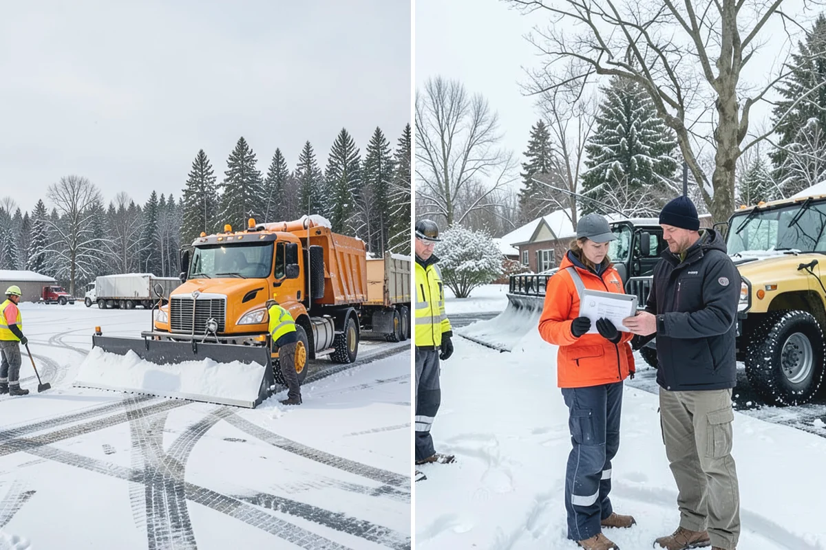 Salt Truck Service in Wilkeson, Pierce County, WA - Calibrate the spreader to current temperature and ice